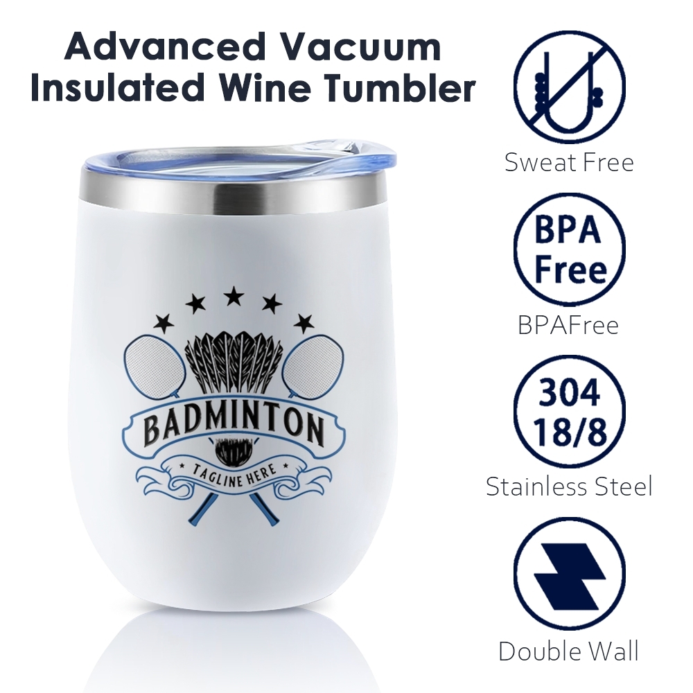 Badminton Cup - Bouteilles isothermes de sport pour badminton