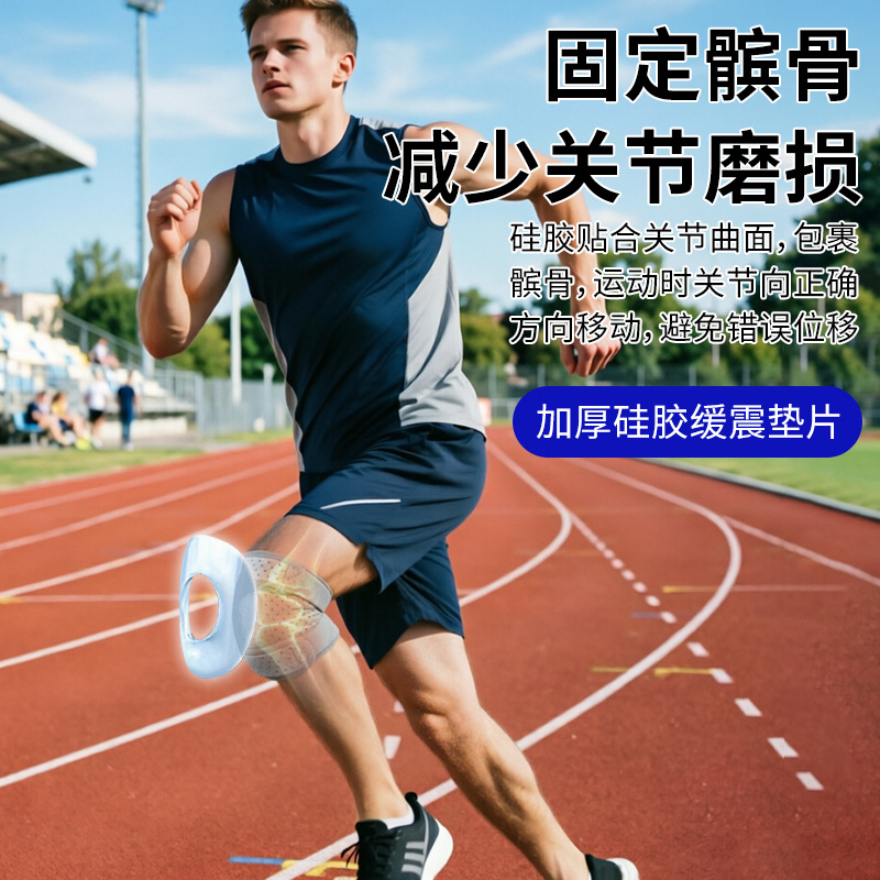 Genouillère en silicone avec s - Badminton English avis et prix