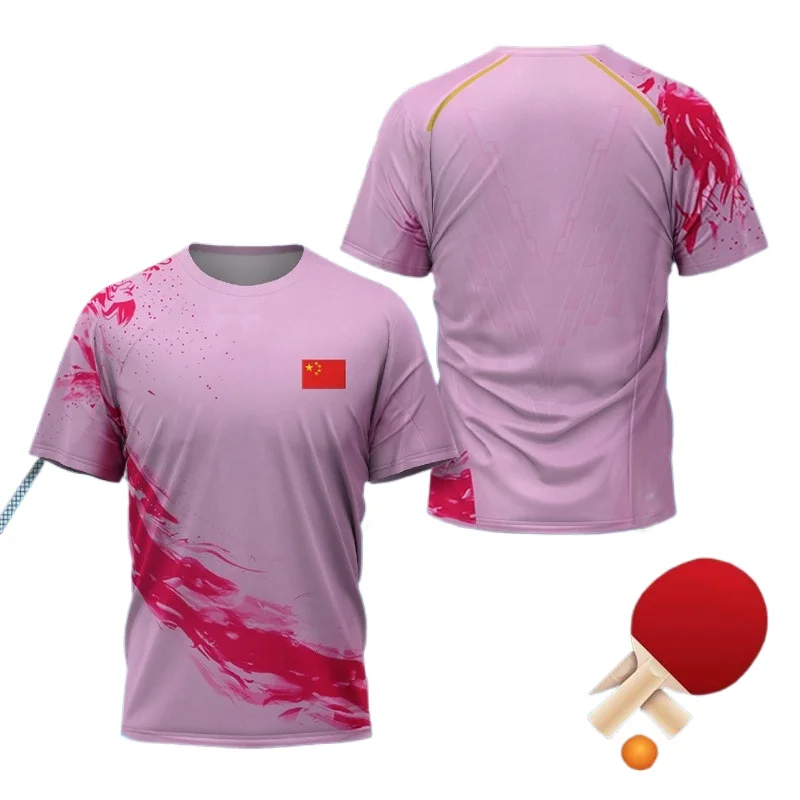 T-shirt graphique Dragon de Ch - Badminton Lovers avis et prix
