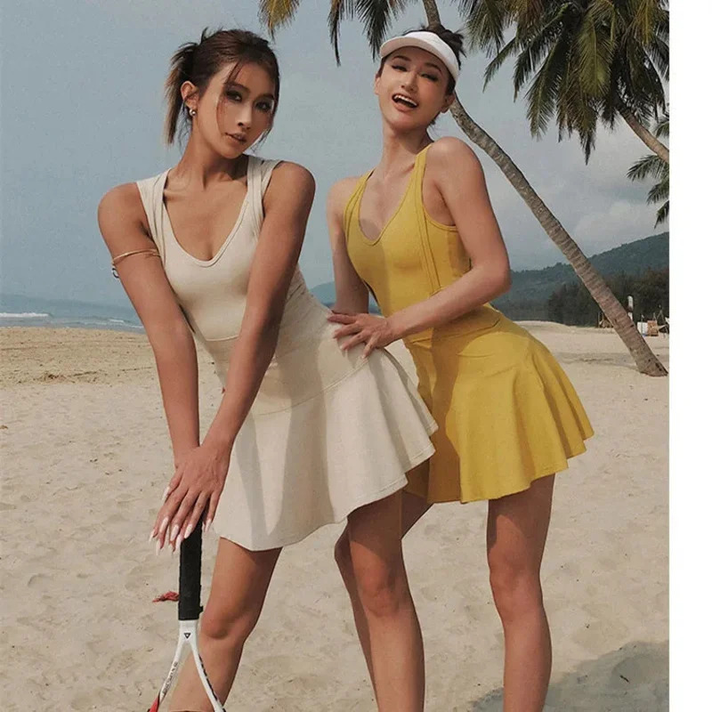 Robe de Tennis femme sans manc - Badminton Youtube avis et prix