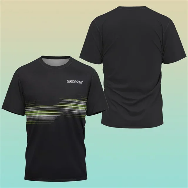 Nouveau T-shirt de sport 3D im - Badminton Lovers avis et prix
