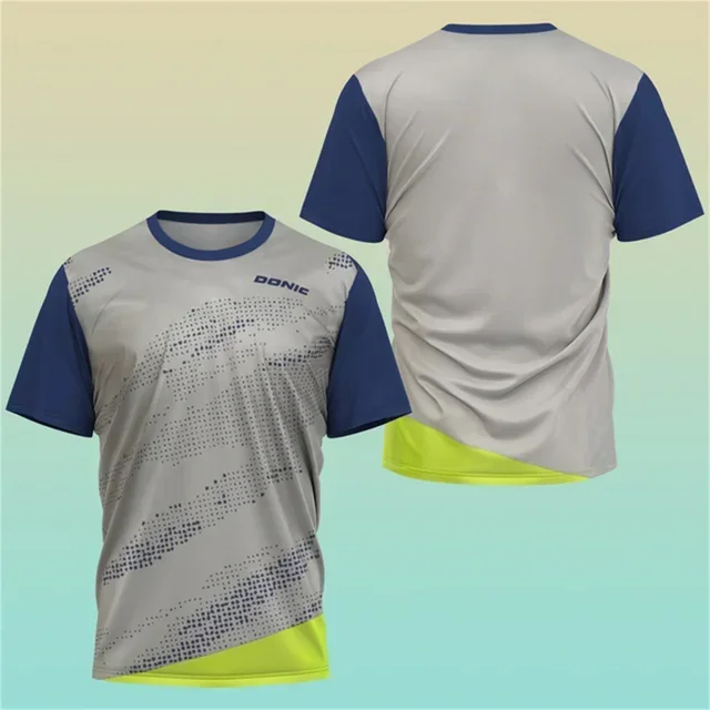 Nouveau T-shirt de sport 3D im - Badminton Lovers avis et prix